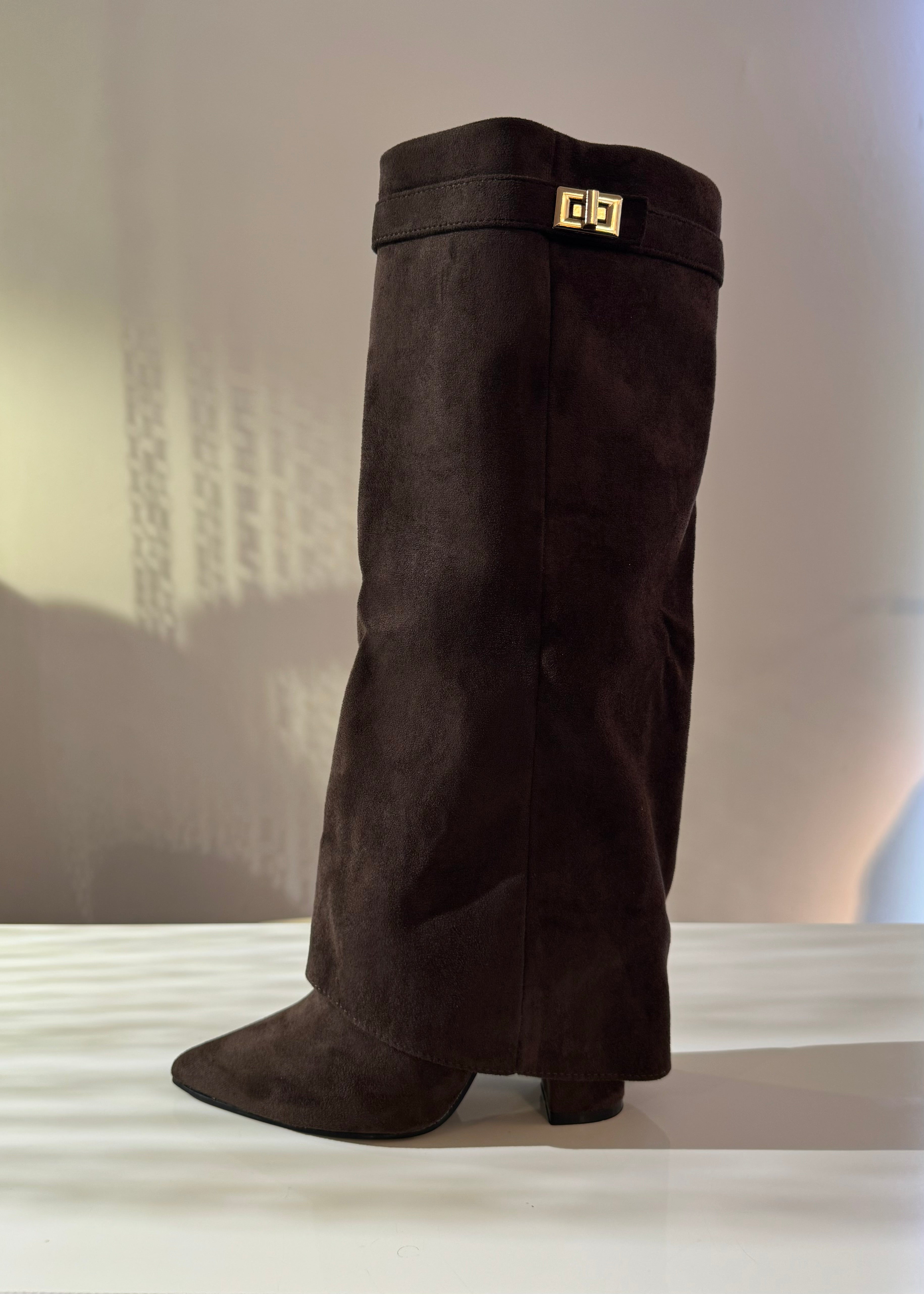 BROWN BOOTS IN WILDLEDEROPTIK