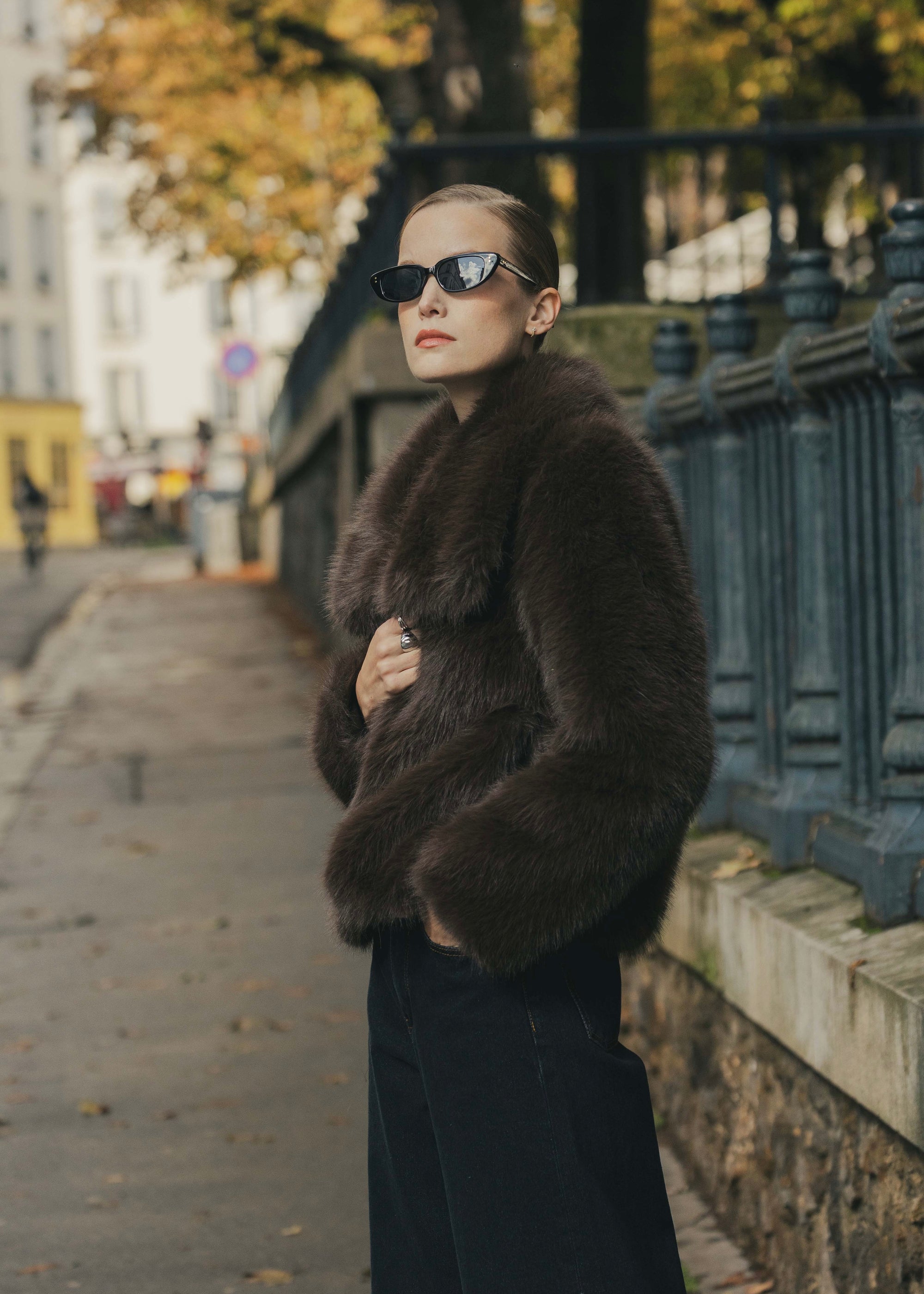 FAUX FUR JACKET