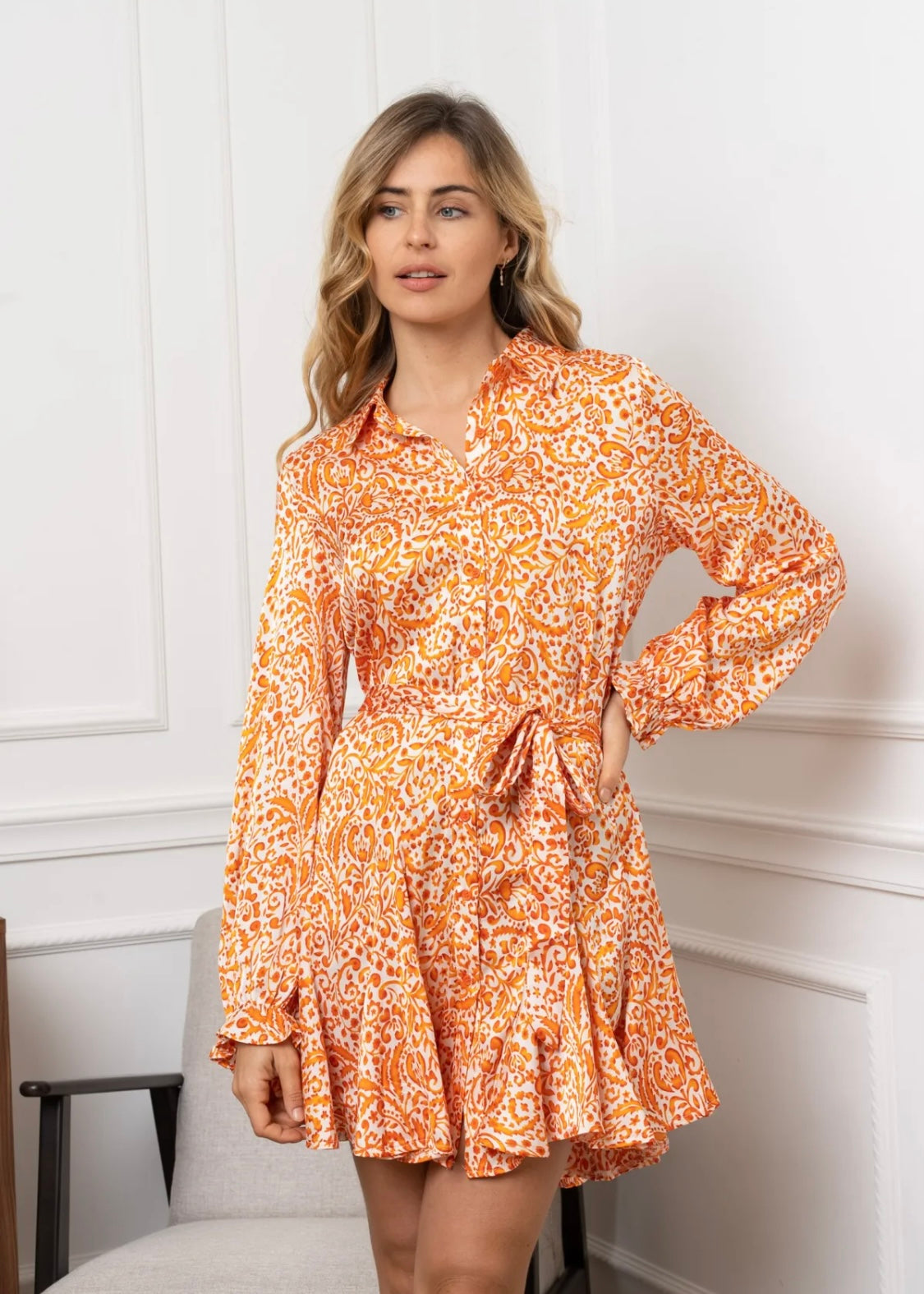 ROBE À MOTIF